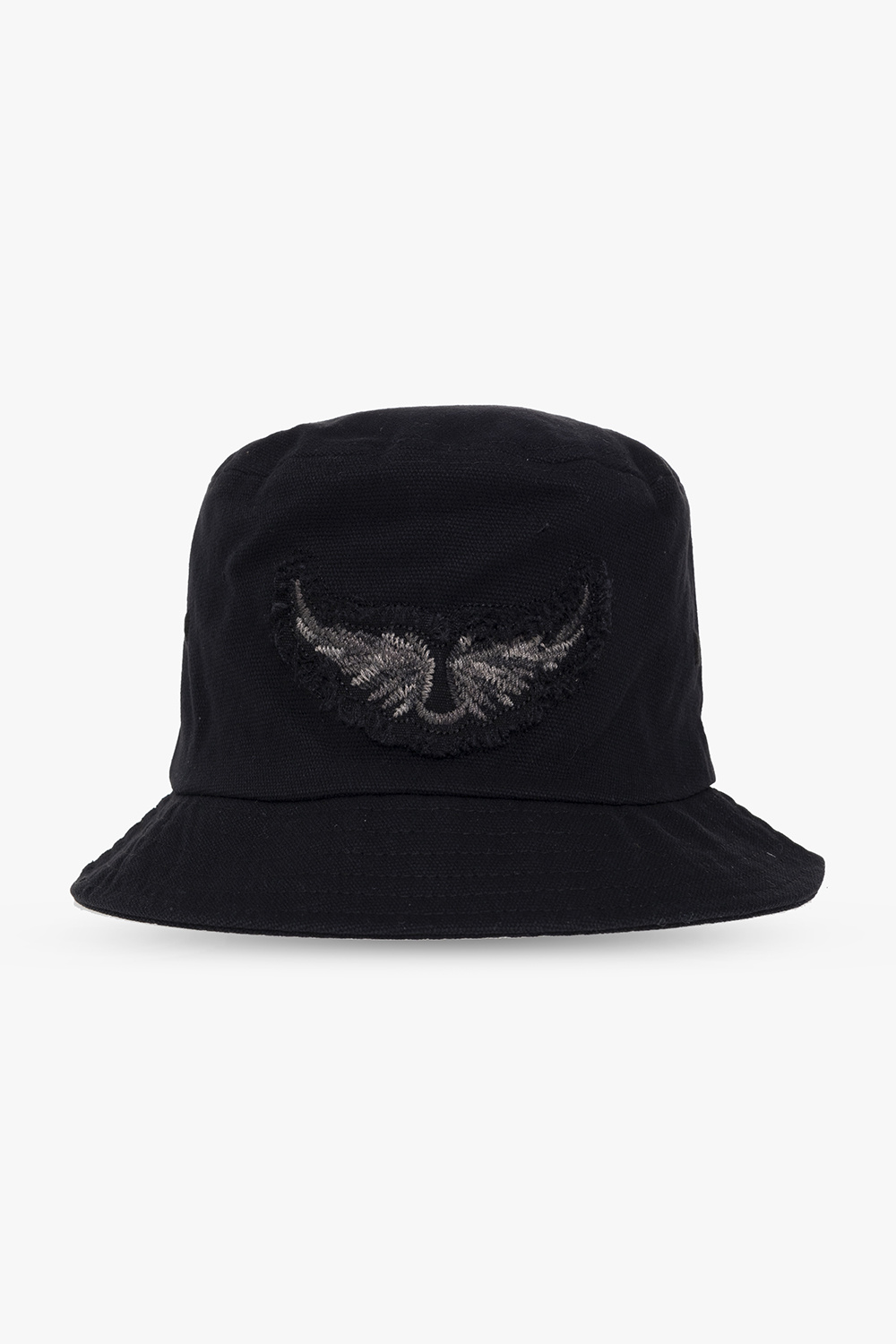 Black Eye Patch♡ SMALL HWC DAMAGED BUCKET HAT SMALL HWC DAMAGED BUCKET HAT BLACK – BlackEyePatch
